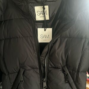 Brand New SAM. Down Bomber Jacket